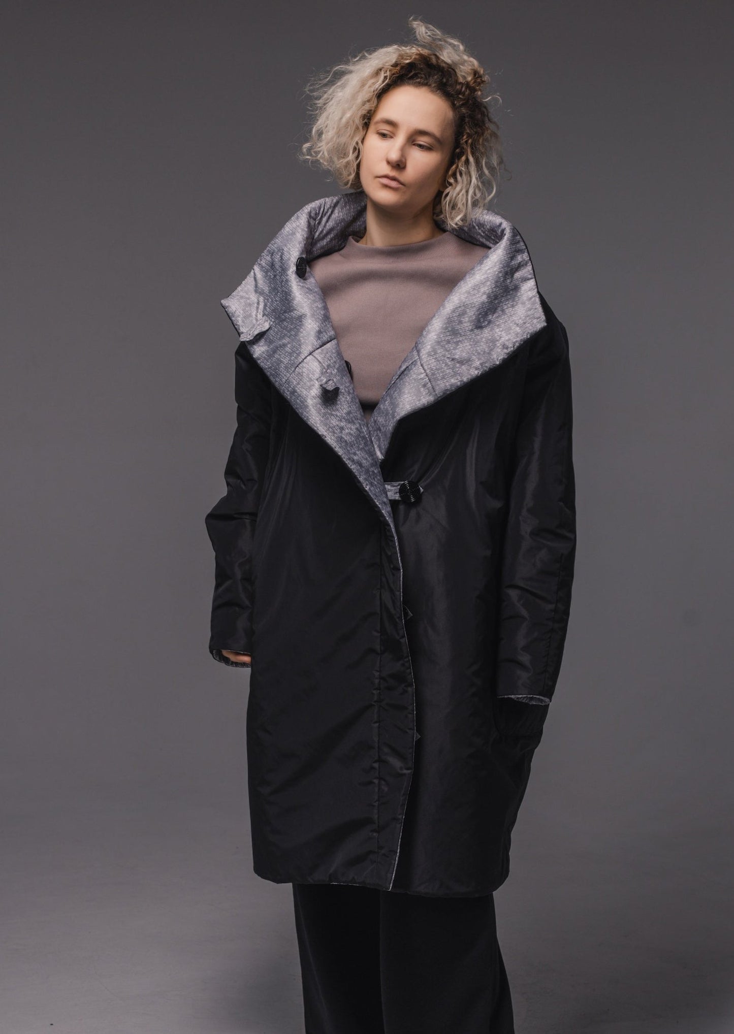 Coat Kokon winter two-sided OVERSIZE