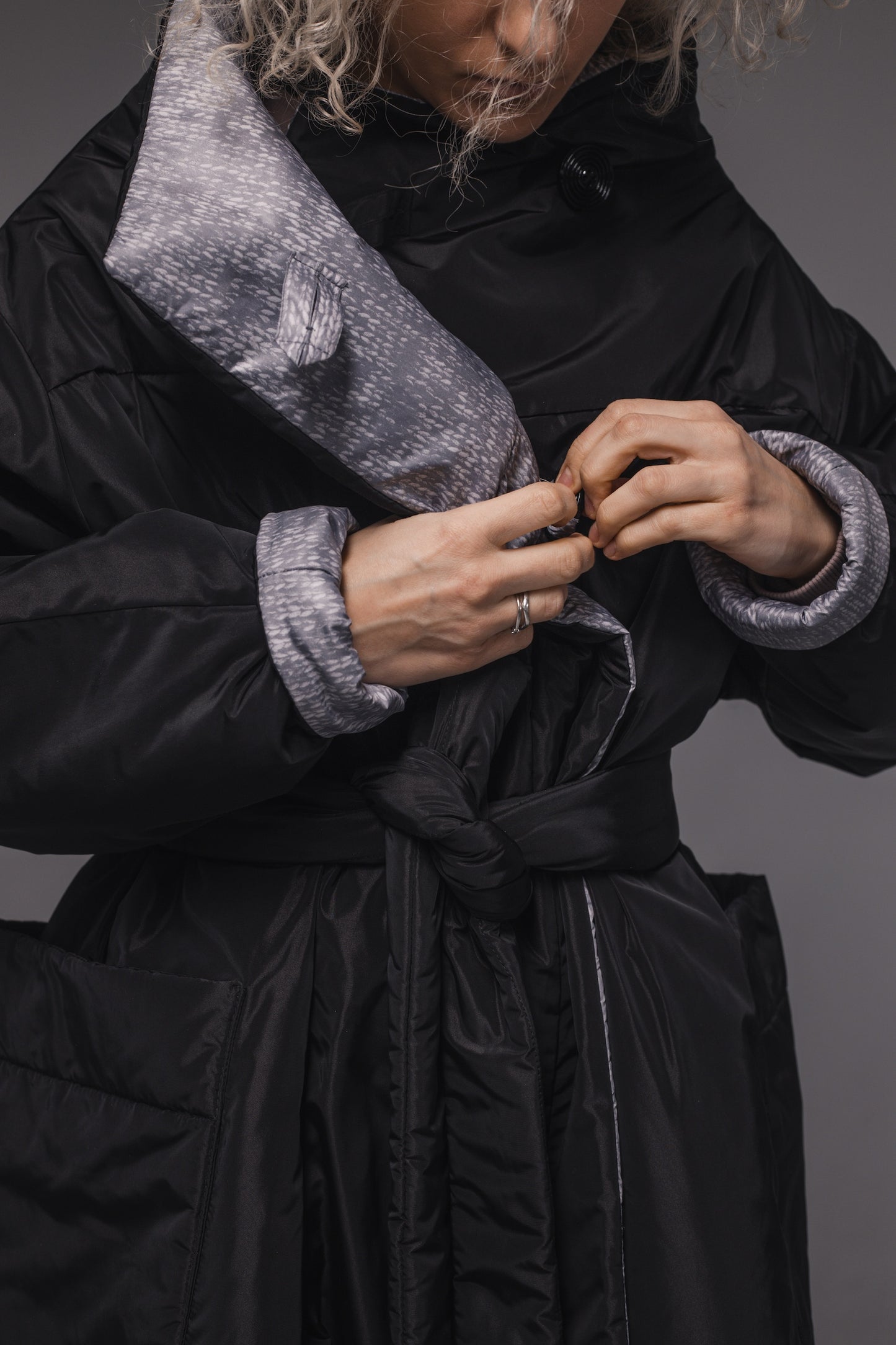 Coat Kokon winter two-sided OVERSIZE