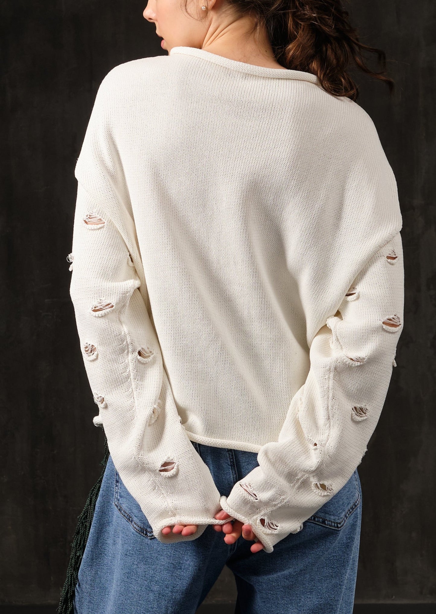 Ochi cotton sweater