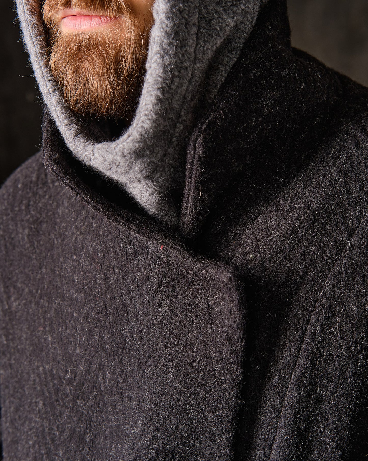 Unisex light woolen coat