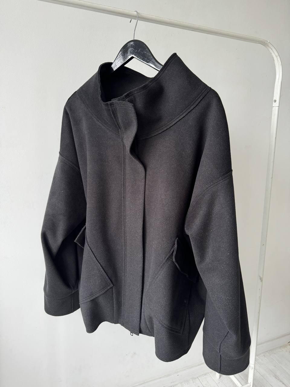 Бомбер вовняний Oversize
