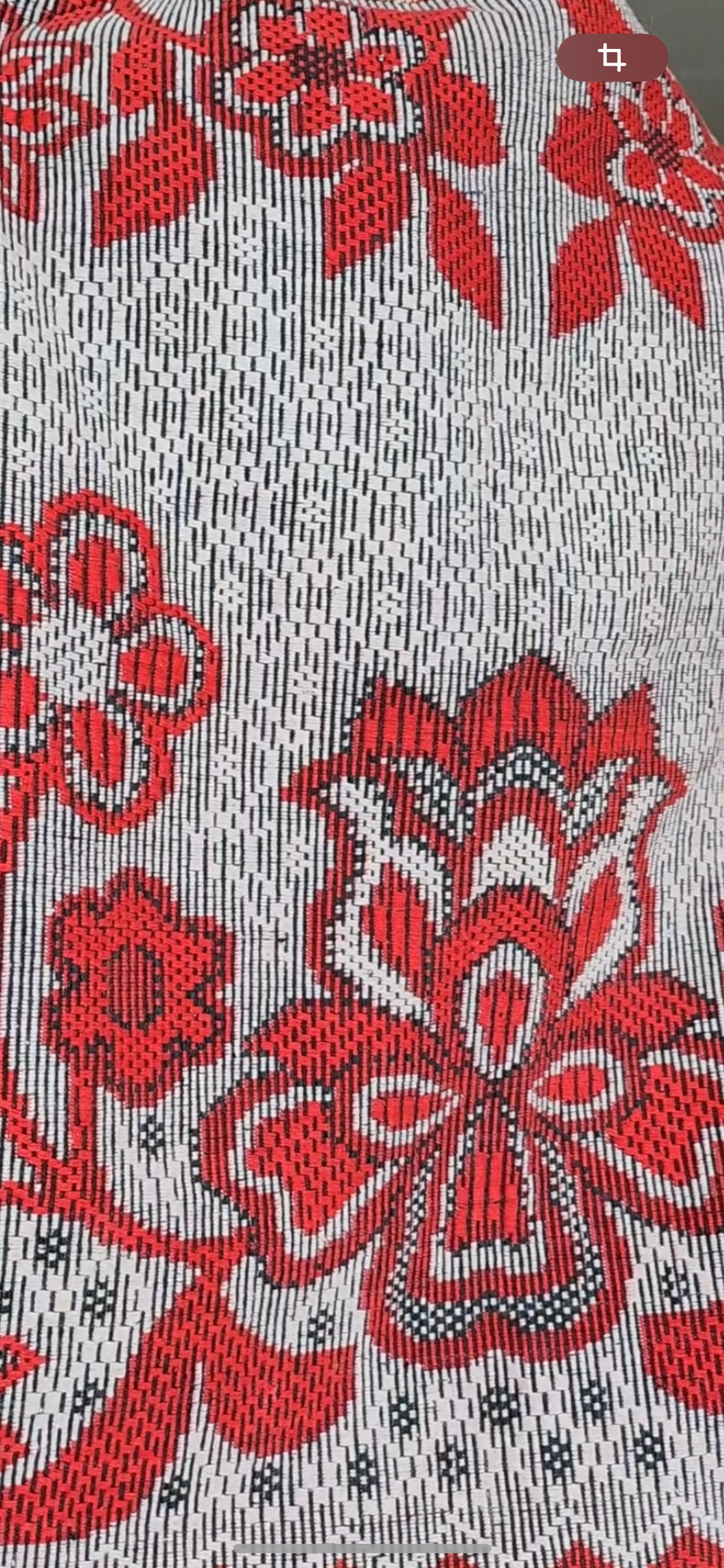 Cotton shorts ethnic flowers