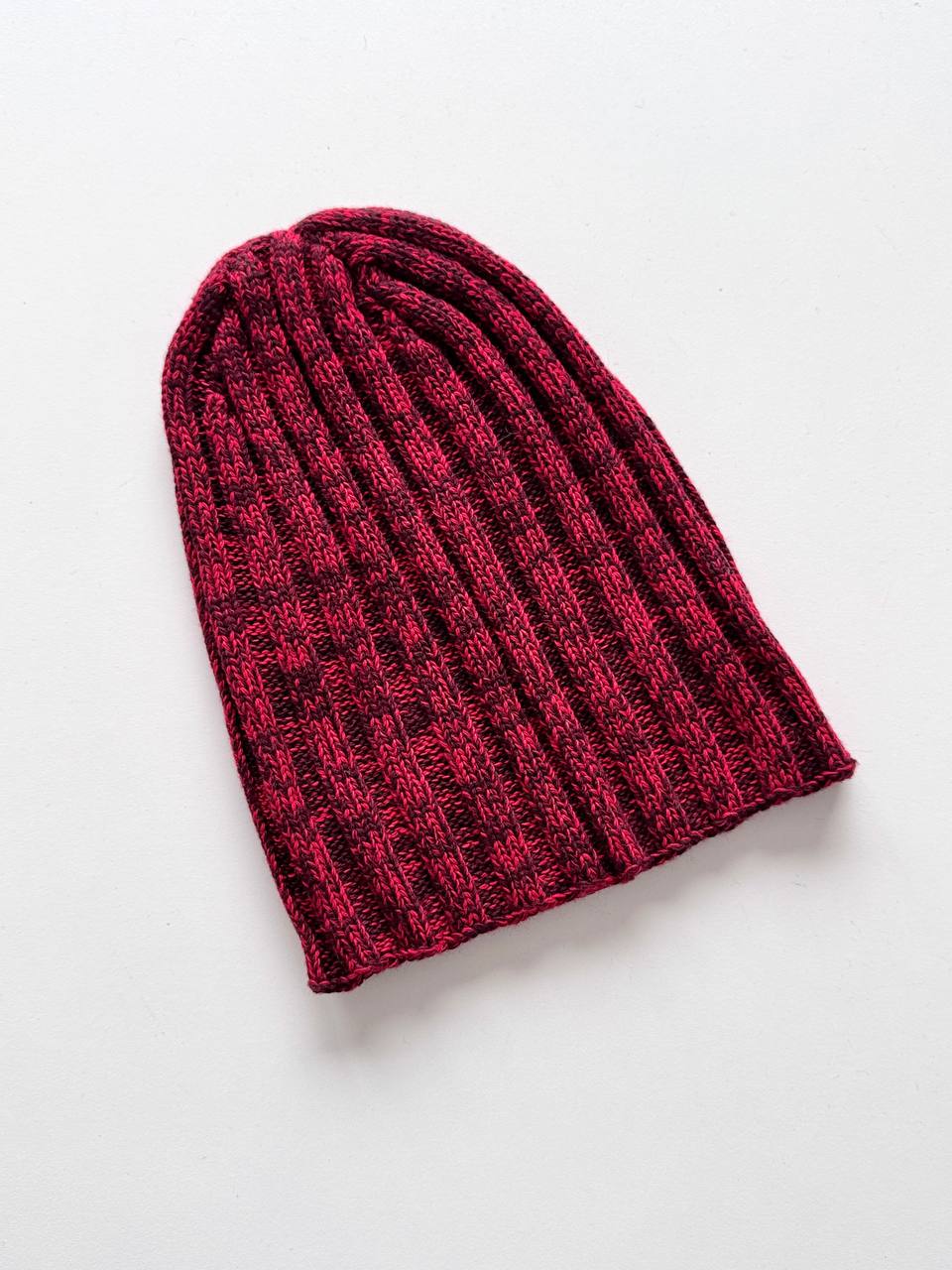 Woolen elastic hat in colors