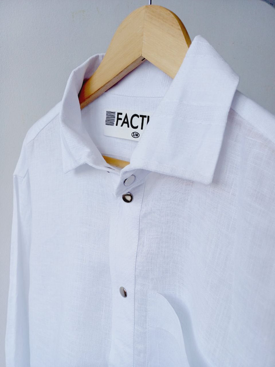 Men's button-down shirt