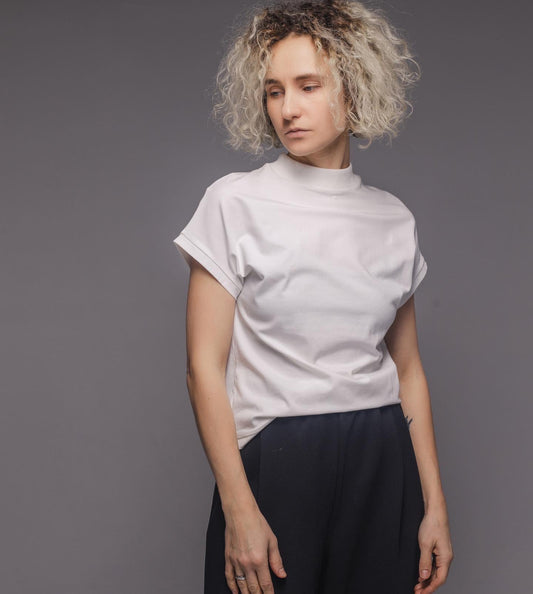 Milk cotton T-shirt