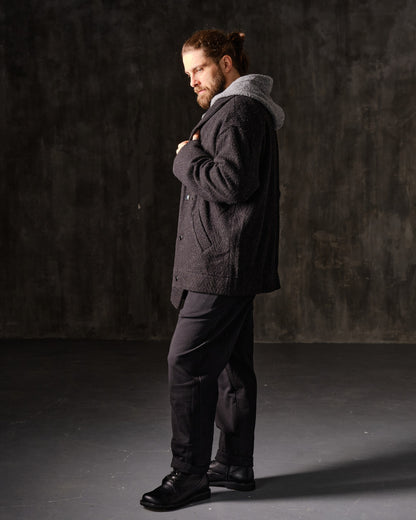 Unisex light woolen coat