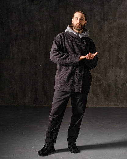Unisex light woolen coat