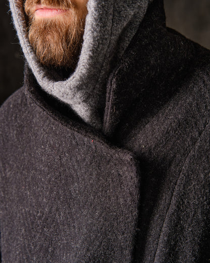 Unisex light woolen coat