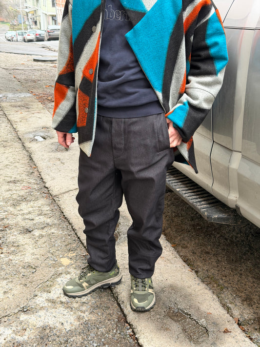 Джинси на флісі чоловічі типу "банани"