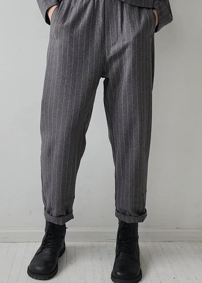 Banana wool winter black and white diagonal