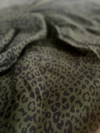 Palazzo light cotton leopard