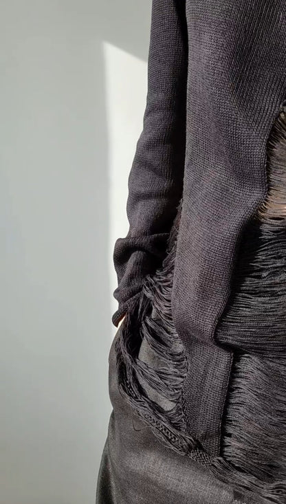 Light cotton outrageous sweater